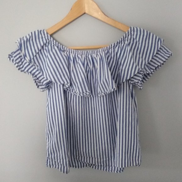 Potter's Pot Tops - 🐱 3/ $20  Potters Pot striped blouse S